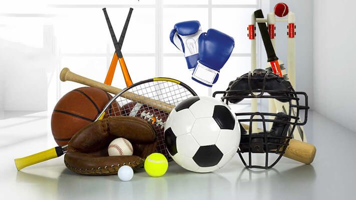 sports equipment shops